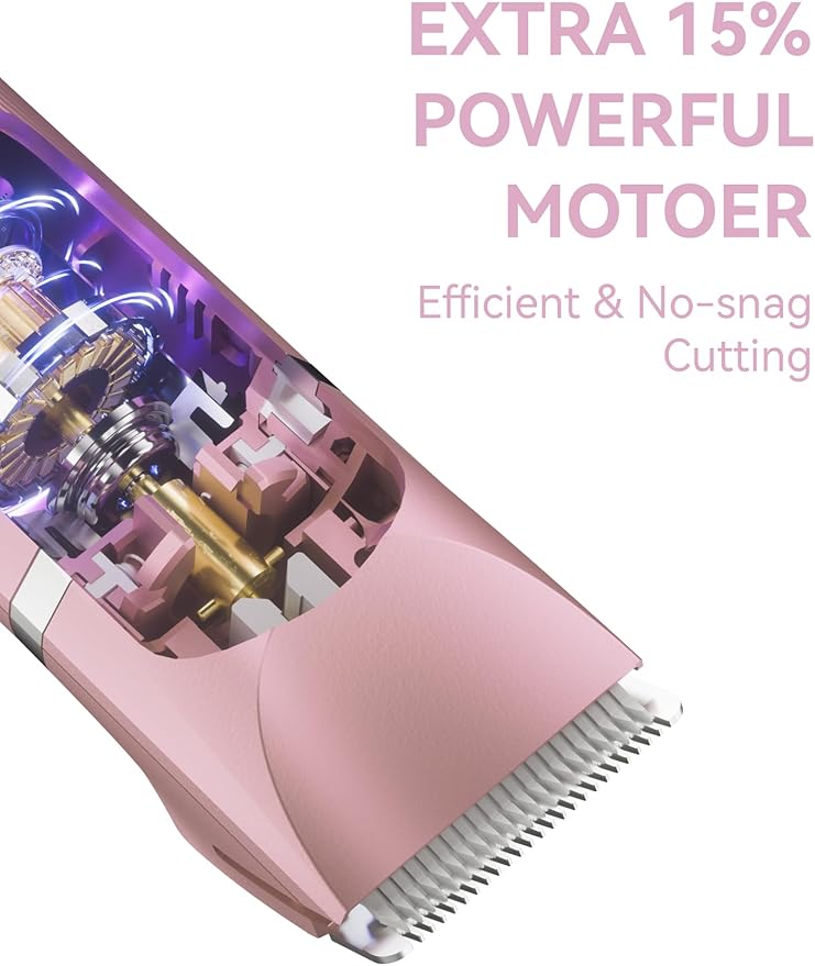 unibono 3-in-1 Electric Razor for Women - Waterproof Bikini Trimmer,Rechargeable Electric Shaver for Lady,Pubic Hair Trimmer Women,Personal Trimmer Groomer for Body Hair (Rose Golden,RG-1)
