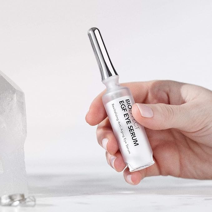 BIOEFFECT EGF Eye Serum with De-Puffer Rollerball | Age-Defying Under Eye Treatment with Epidermal Growth Factor for Fine Lines, Wrinkles, Puffiness & Sagging 6 mL / 0.20 oz