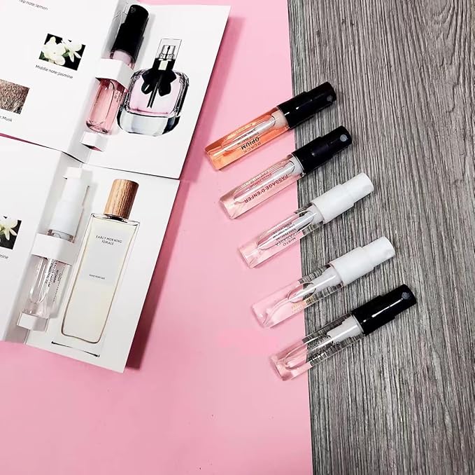 Pilestone Perfume High End Designer Fragrance Sampler Set for Women - (Pack of 12 Sample Vials)