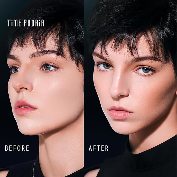 ECLIPSE SPARK 2 in 1 Face Contour Sticks, Blendable, Non-greasy, Long-lasting Cream Face Contouring Pen, Lightweight Finish Makeup, Buildable Coverage, Easy Application (02 UMBRA)