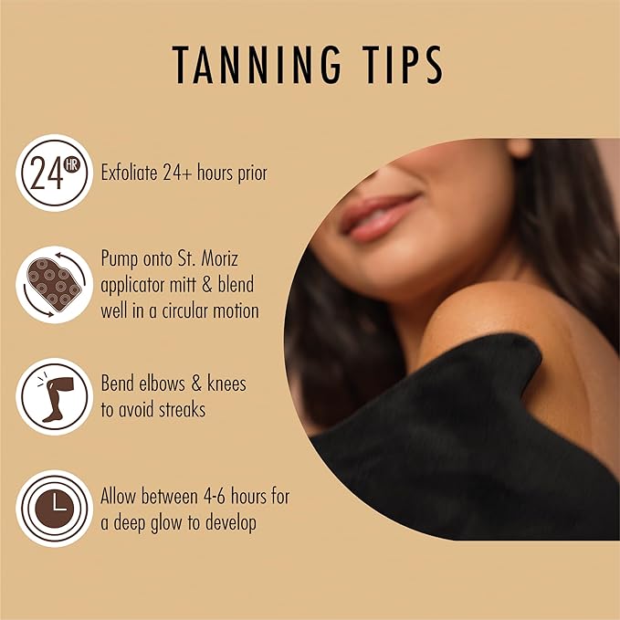St. Moriz Professional Medium Self Tanner Mousse with Tanning Mitt Bundle - 200ml - Sunless Instant Self Tanning Foam for a Golden, Natural Looking Fake Tan - Moisturizing Aloe Vera & Vitamin E