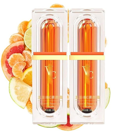 Japanese Vitamin C Makeup Tone Up Cream,Korean Moisturizing Tone-Up Cream,Long-Lasting Hydrating For All Skin Type Face Serum (2pcs)