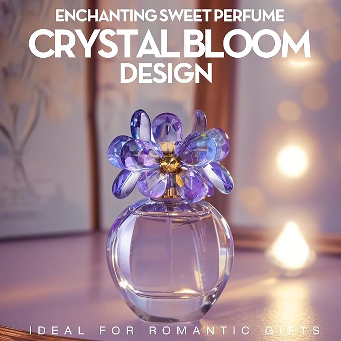 A CENTER 4PCS Perfume Set for Women - Floral Fragrance Gift Set with Vanilla,Sweet Fruity, Eau De Parfume| 3.4 Fl Oz Each Women's Cologne(Valentine Milano,Paris,Daicy Black/Blue)