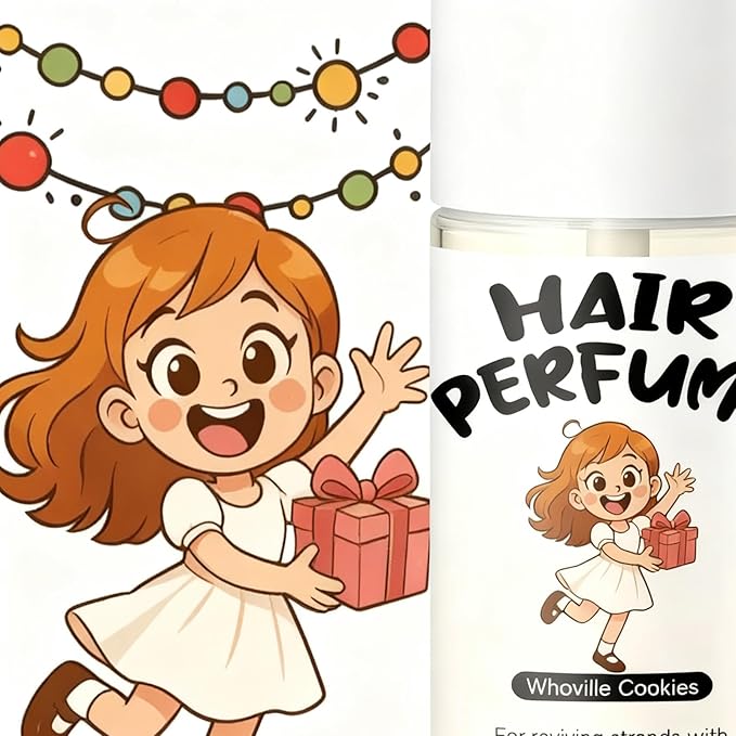 Long Lasting Hair Perfume, Fragrant Scent Spray, 50ml Travel Perfume with Fine Mist, Glass Bottle Elegant Design, Womens Hair Fragrance for Evening Date, Daily Day Use for Commuting