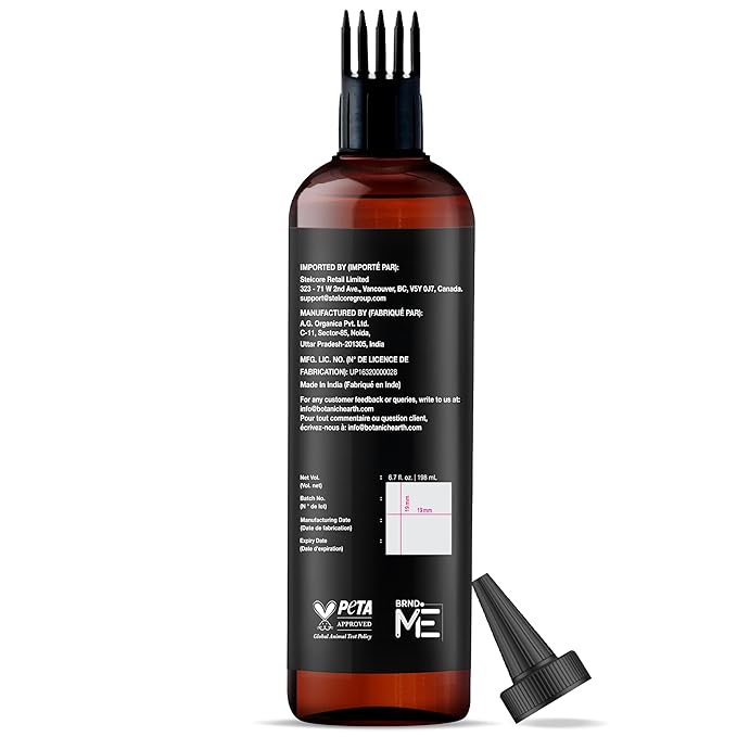 Botanic Hearth Hair Oil for Hair Growth & Hair Relaxer | Strengthening Dry, Frizzy, Damaged Hair & Scalp Treatment | Biotin Hair Oil – 6.7 Fl Oz