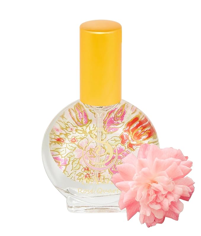 The Sage Lifestyle Rose Quartz Mini Spray, Rose, Honeysuckle, Sandalwood, Jasmine, Perfume for Women, Long Lasting, Clean Fragrance, Floral, Parfum, Artisan, 1/2oz, Travel Size, Mini Perfume for Women
