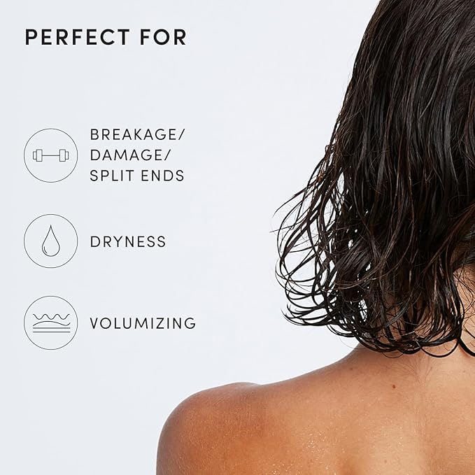 OUAI Fine Hair Conditioner - Volumizing Conditioner for Fine Hair Made with Keratin, Biotin and Chia Seed Oil - Adds Softness, Bounce and Volume - Free from Parabens, Sulfates, and Phthalates (10 Oz)