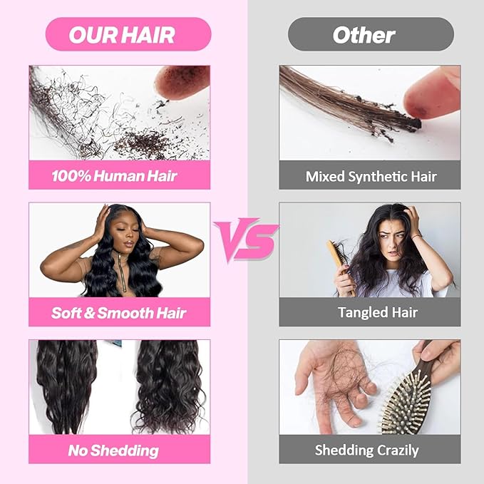 12A Bundles Human Hair 100% Unprocessed Brazilian Virgin Human Hair 26 28 30 Inch Body Wave human hair Bundles Quick Weave Extensions Natural Black