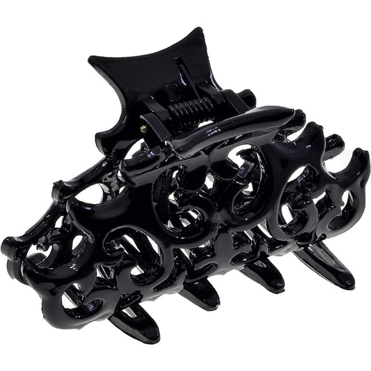 Camila Paris CP2905 French Hair Clip for Women, Girls Black Hair Claw Clips Jaw Fashion Durable and Styling Hair Accessories for Women, Strong Hold No Slip Grip, Made in France