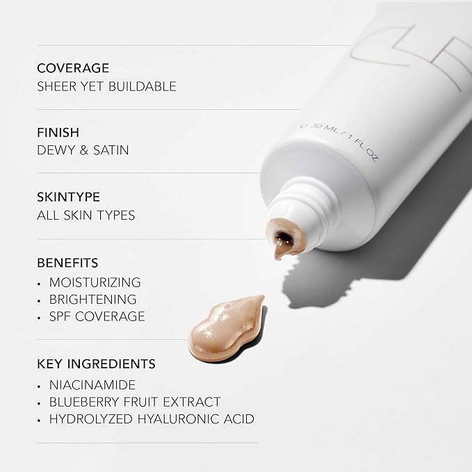 CLE Cosmetics CCC Cream (Warm Medium Light 203 / SPF 50) - Color Correcting With Sunscreen - Lightweight, Hydrating Foundation - BB & CC Hybrid - Light to Medium Coverage - 1 fl oz