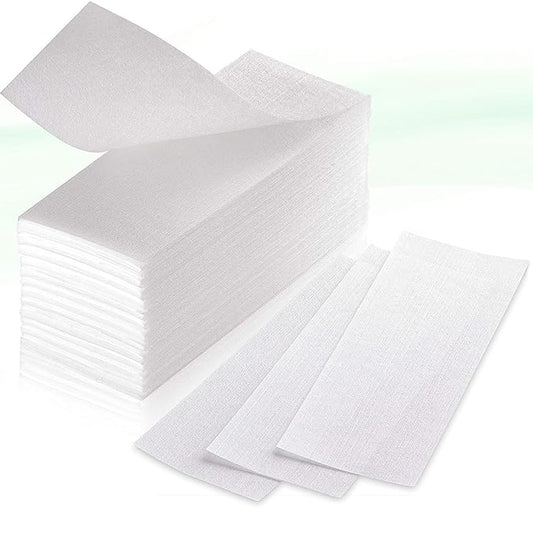 765 Professional Wax Strips for Waxing – Tear-Resistant Fabric Hair Removal Strips – 225 Large & 540 Small – Reusable for Warm Wax & Sugar Paste – Face, Body & Intimate Areas