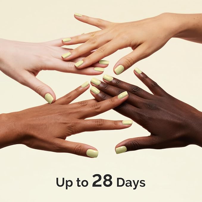 MelodySusie Highly Pigmented Gel Nail Polish, 0.56 Fl Oz Soak Off UV LED Yellow Gel Polish, Plant-Based Formula, 16.5ml Tilt-and-Stand Bottle, TPO & HEMA Free, Gift for Nail Art at Home & Salon
