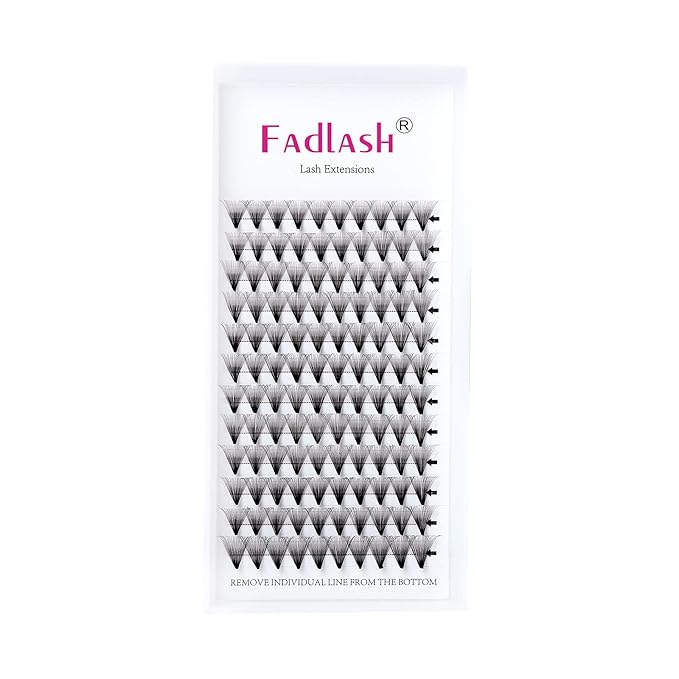 Lash Extension C CC D DD Curl Premade Fans Eyelash Extensions Pointy Base Volume Lash Extensions Pre Made Volume Lashes Long Stem Premade Lash Extensions Fans (20D-0.07C, 12mm)