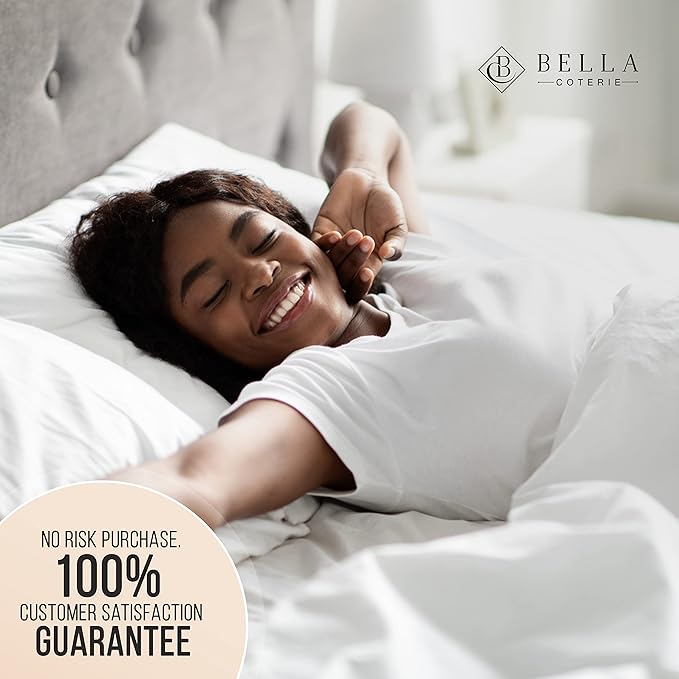 Bella Coterie Luxury Silk Pillowcase for Hair and Skin | 30 Momme | 100% Pure 6A Mulberry Silk | Super Soft | Perfectly Plush [Queen, Sage Green]