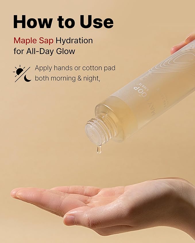 May Coop Raw Sauce Moisture Essence Toner | Korean Hydrating Face Toner for Dry & Sensitive Skin | Rice Water, Centella Asiatica & Birch Bark | Fast-Absorbing Skincare Formula, 5.07 fl oz
