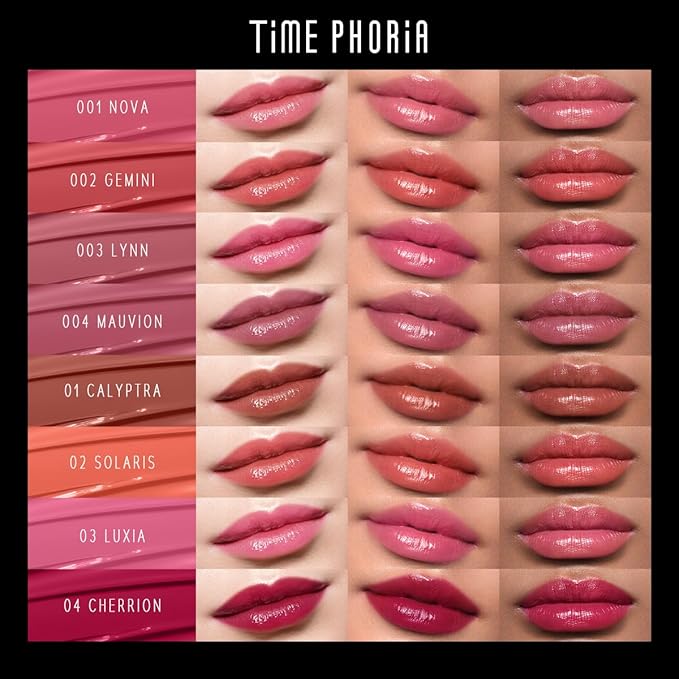 Stellar Dust Lip Stain 17 Eros, Transfer-Proof & Smudge-Proof Lip Gloss, Deep Warm Red Tinted Glossy Finish, High-Pigment Vibrant Color, Hydrating Lightweight Long-Lasting Lip Makeup