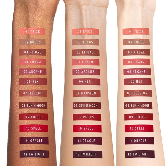 ETERNAL LIP MATTE-Long Lasting Lip Stain, Waterproof & Transferproof Lip Tint, Mask-friendly, Matte Finish Lipstick, Lightweight, High Coverage, Stocking Stuffers For Teen Girls (09 POCUS)