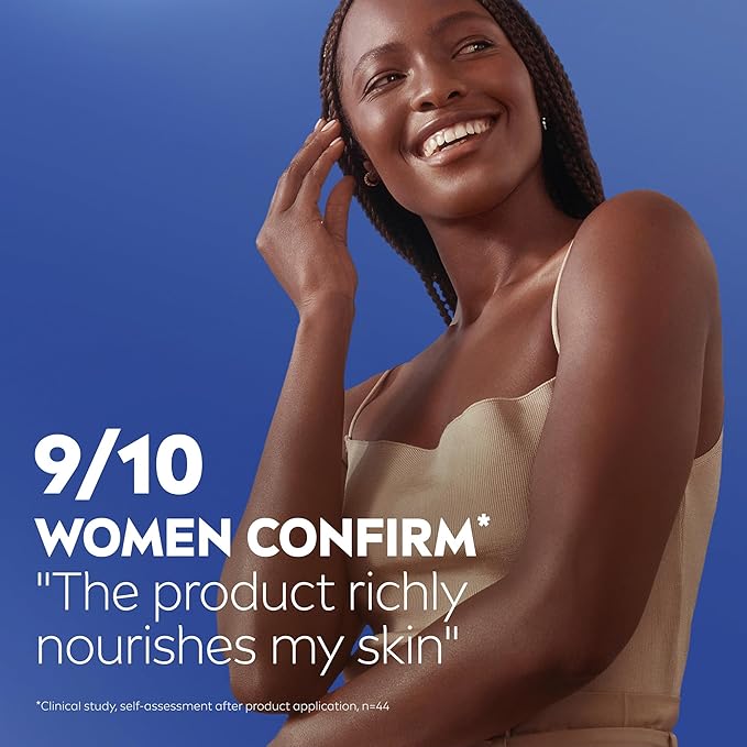 NIVEA Essentially Enriched Body Lotion for Very Dry Skin with Hyaluronic Acid, Almond Oil and Deep Nourishing Serum, 72-Hour Body Moisturizer, 16.9 Fl Oz Pump Bottle