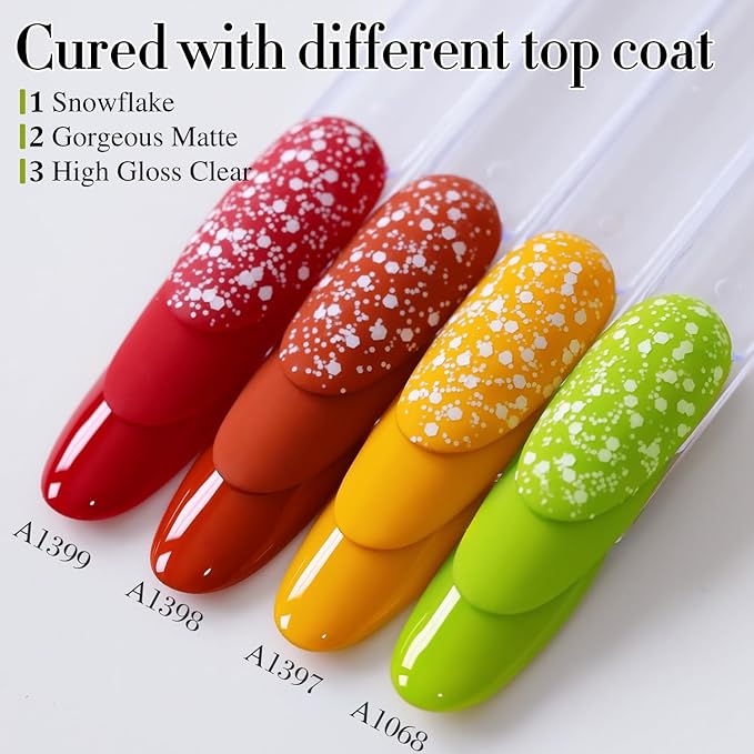 Double Rhythm Gel Polish 15ML Jelly Sheer Pastel Light Milky Color Pearl White Bottle 1 PC 0.5 OZ Full Size Nail Art Salon at Home (Forest Green-D1068)