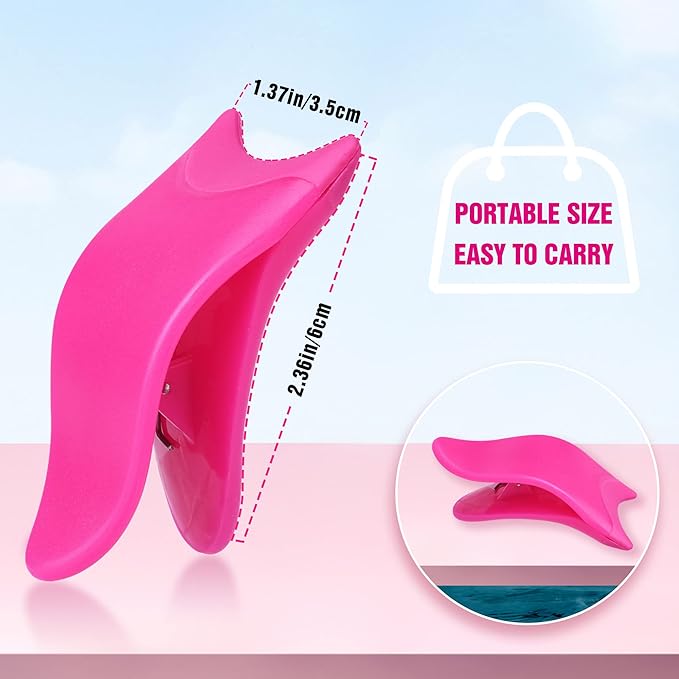 False Eyelashes Applicator Tool Lashes Clip for Beginners Easy to Apply Eyelashes Daily Use Buddy Tool Pinzas para Pestañas (Plum)
