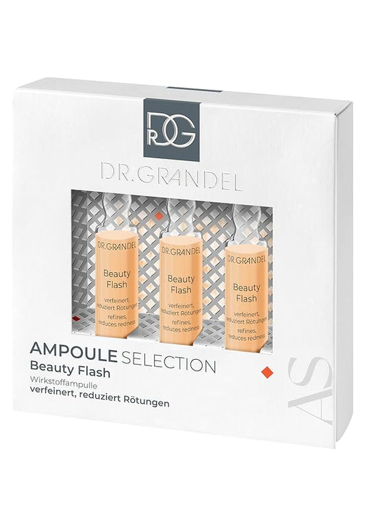 DR. GRANDEL Beauty Flash Ampoule I Balancing, refining ampoules for even looking skin and reduced redness