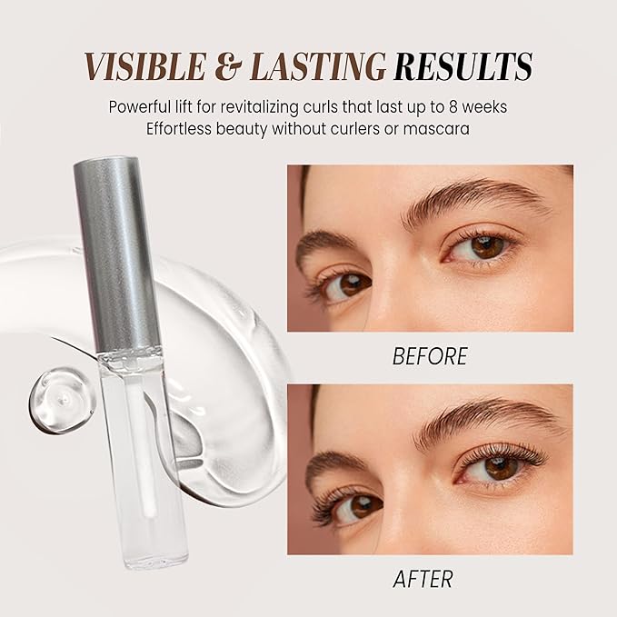 Dolly's Lash Beauticom Lift Eyelash Wave Lotion Perm Kit - for Professional Curling, Perming, Lifting