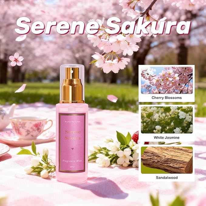 Azulfra Body Spray for Women 3 Pack, Body Fragrance Mist Gift Set, Travel Size, Each 2 Fl.oz