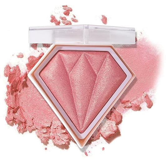 Face Glitter Highlighter Makeup Palette Shimmer Contour Powder Waterproof Long-Lasting,Brightens Face Complexion Contour Illuminator Highlighters Blush Powder Makeup Palette-05 Mermaid Color