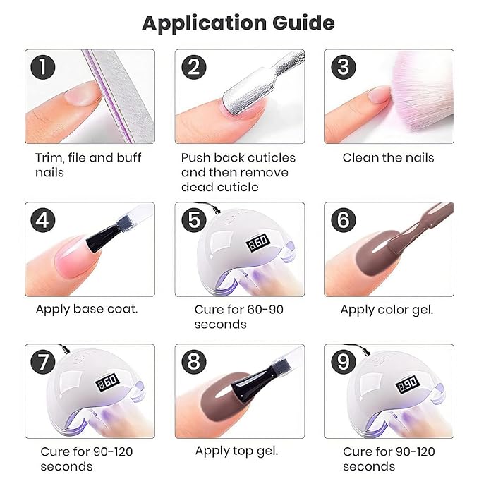 RARJSM Opaque Gel Nail Polish Gray Mavue Skin Tone Milky Dark Purple Gel Nail Polish 15ml 1 Piece Neutral Soak Off UV LED Cured Nail GelPolish for Fall Winter Nail Art French Manicure