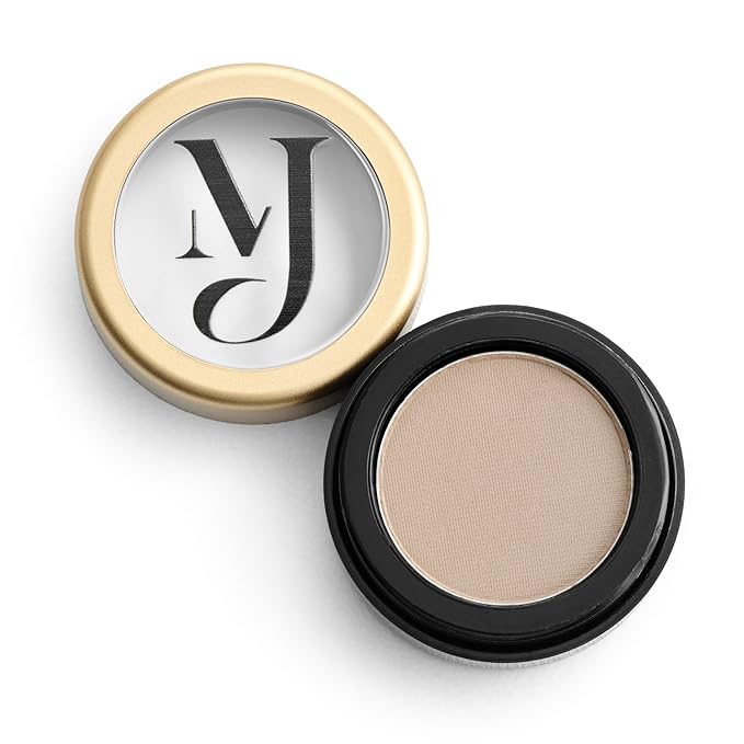 Marie-José Light Blond Eyebrow Powder Sand Beige Eyebrow Cake Powder - Effortless All-Day Brow Beauty - Compact Size 0.10oz for Purse or Travel Size - Made in USA