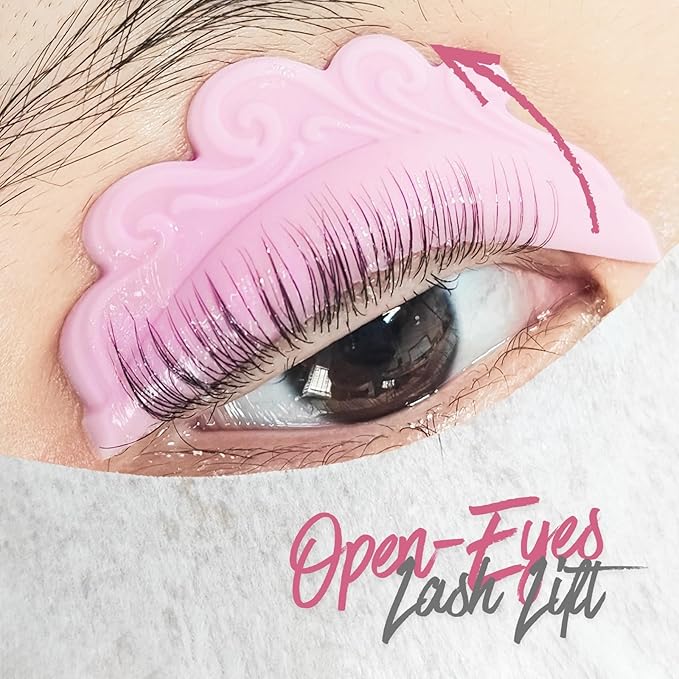 Libeauty Lash Lift Kit, Eyelash Perm with Open Eyes, Upgrade Brow Lamination and Eyelash Lifting 2-in-1 Kit, Lash Lift Glue Balm Inclueded, Easy to Use, Detailed Instruction