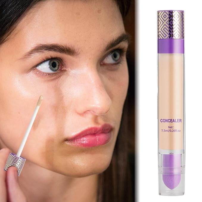 Concealer Stick - Color Correcting Concealer, Spots Stick Concealer | Easy Blending Matte Concealer Brighter Buildable Color Complexion Makeup | Full Coverage Concealer Makeup Corrector for Men Women