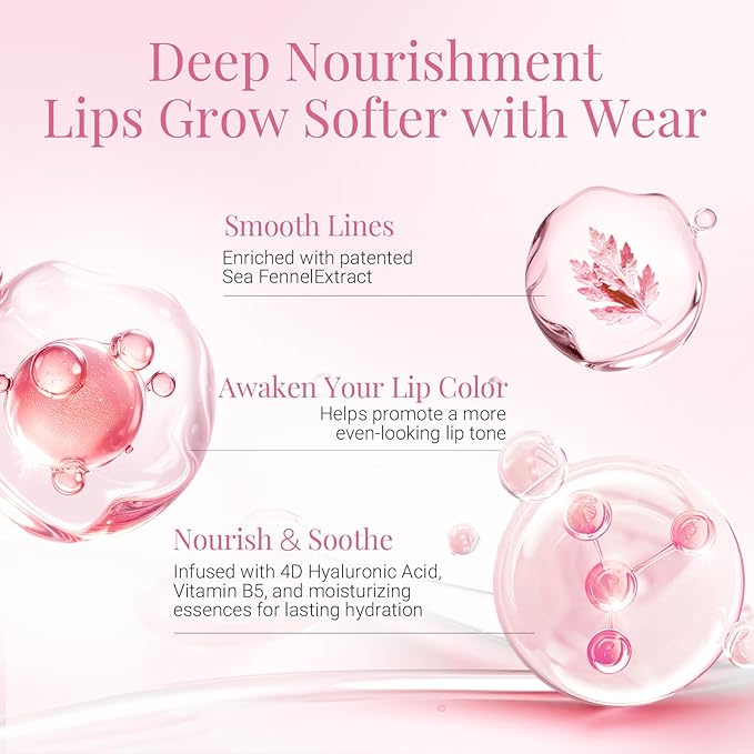 CARSLAN Stay Locked Lip Tint, Quick-Dry Long Lasting Transfer Proof Matte Lip Stain, Moisturizing Glow-Boosting Lightweight Lipstick (05)
