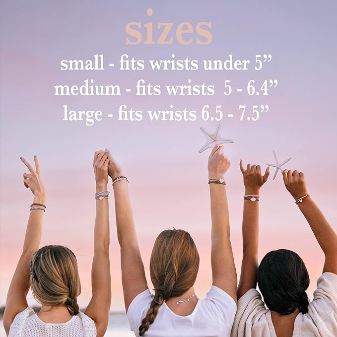 K'lani Hair Tie Bracelets for Women - Elastic Hair Bands That Double as Stylish Jewelry - Inspire - Medium