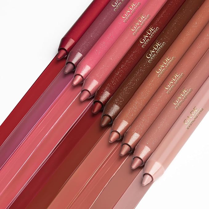 GA-DE Everlasting Lip Liner, 92 - Automatic Pencil with Retractable Tip - Smudge-Resistant - Enriched with Vitamin E and Antioxidants - 0.01 oz (Pack of 2)