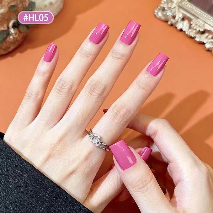 OpenLive Fall Maple Leaf Nail Polish Set -12 Colors Orange Purple Yellow Nude Pink Nail Polish Set With Base Coat and Top Coat Quick Dry Long Lasting Color Nail Polish for Holiday Gift Giving