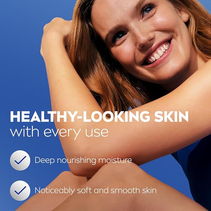 NIVEA Essentially Enriched Body Lotion for Very Dry Skin with Hyaluronic Acid, Almond Oil and Deep Nourishing Serum, 72-Hour Body Moisturizer, 33.8 Fl Oz Value Size Pump Bottle