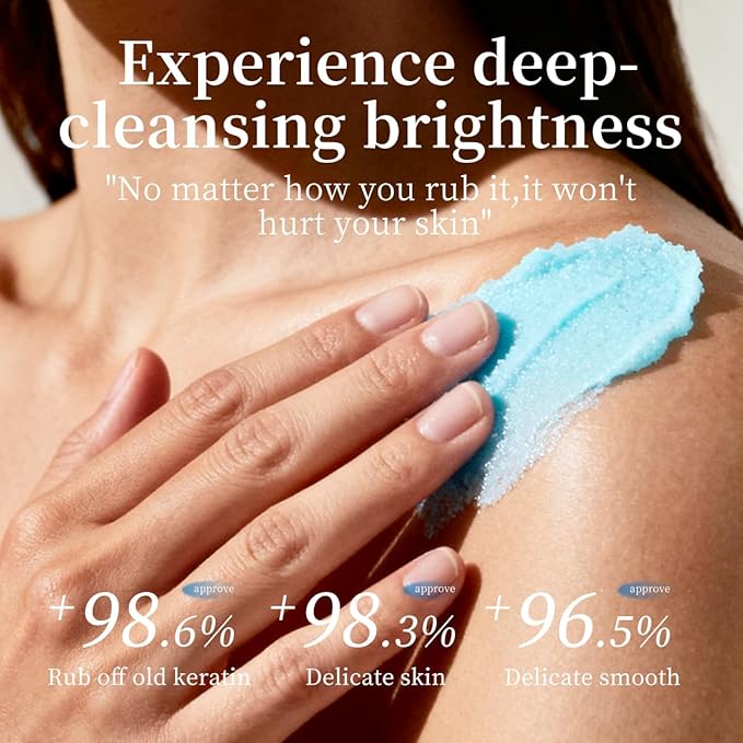 BEAUTNICE Sea Salt Smooth Aroma Scrub for All Skin Types - Nourishing, Purifying with Natural Sea Salt for Men & Women