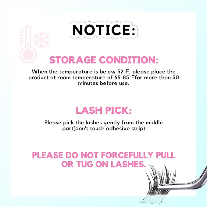 GAQQI Self Adhesive Eyelashes Clusters, No Glue Lash Clusters 10-16mm Wispy & Natural Cluster Lashes, No Band Press On Lashes, More Comfortable & Stronger Hold (Lace）
