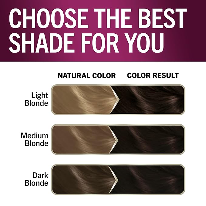Schwarzkopf Keratin Permanent Hair Dye Cream, 3.0 Espresso, Professional Quality Color for Up to 100% Gray Coverage, Bond Enforcing System