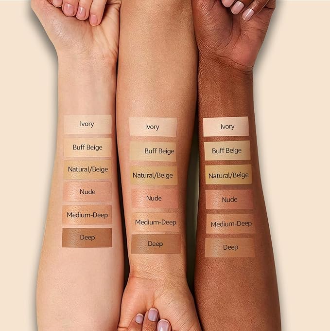 Mushroom Head Air Cushion CC Cream - BB Cream Makeup Brightening & Moisturizing, Full Coverage Concealer for Older Women, Oil Control Foundation for Mature Skin (Ivory, 3.21 Ounce (Pack of 1))