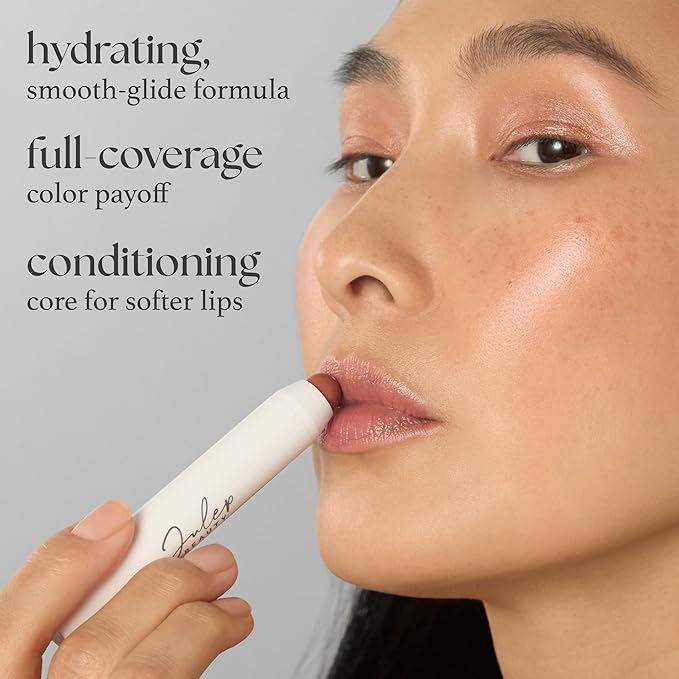 Julep It's Balm Tint of Color Lip Balm Trio - Cherry Wood, Cashmere Nude, Dusty Orchid Summer | Hydrating Lip Color with Vitamin E Core | Natural Gloss Finish | Vegan & Cruelty-Free