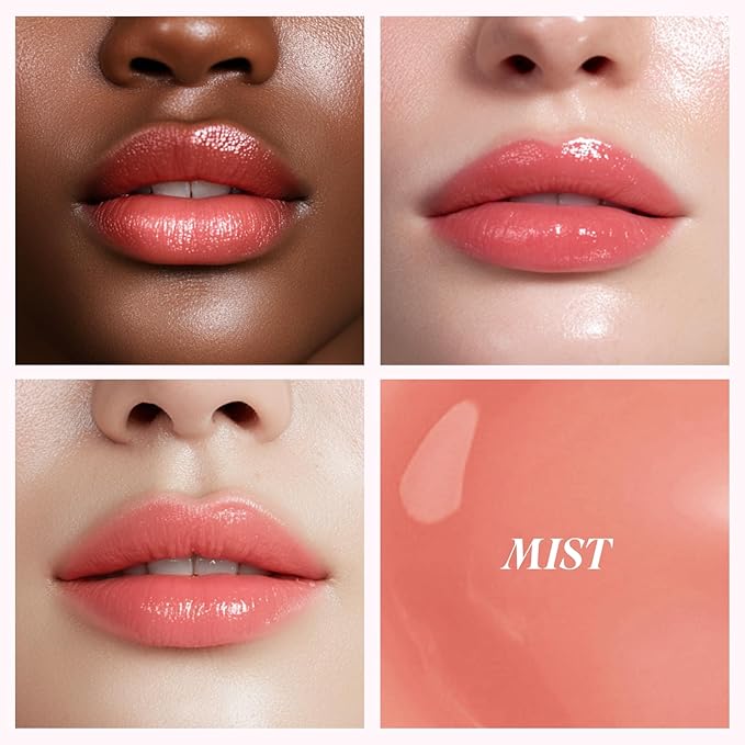 INGA Water Glow Lip Tint | Hydrating, Glossy Korean Lip Tint with Sheer Color & Glass-Like Shine | Long-Lasting, Non-Sticky Korean Lip Stain (MIST)