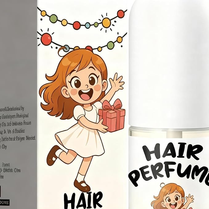 Long Lasting Hair Perfume, Fragrant Scent Spray, 50ml Travel Perfume with Fine Mist, Glass Bottle Elegant Design, Womens Hair Fragrance for Evening Date, Daily Day Use for Commuting