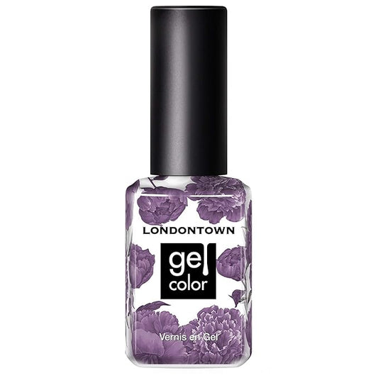 LONDONTOWN UV/LED Gel Nail Polish - Long Lasting, Chip Resistant High Shine Color - Glossy Rich Purple, Cozy Cashmere, 12ml/.40fl oz