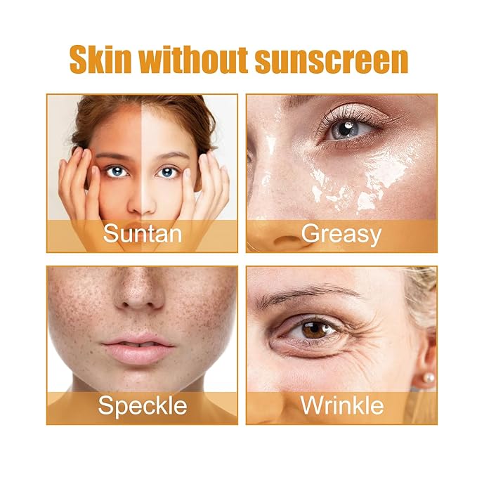 SPF50+ PA++++ Sunscreen with Rice Probiotics and Pumpkin Ferment, Reef Safe Organic Formula, Lightweight Moisturizer for All Skin Types, 1.41 FL OZ
