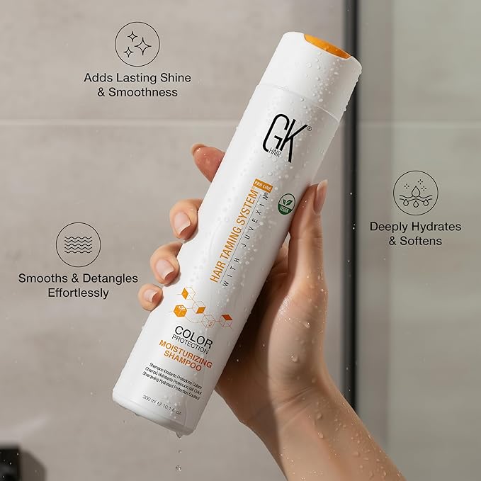 GK HAIR shampoo and conditioner set - Sulfate Free shampoo and Conditioner For Volumizing, Hydrating & Color Treated Hair-Made with Aloe vera, Parki Butter- Free of Parabens & Phthalates (10 Fl Oz)