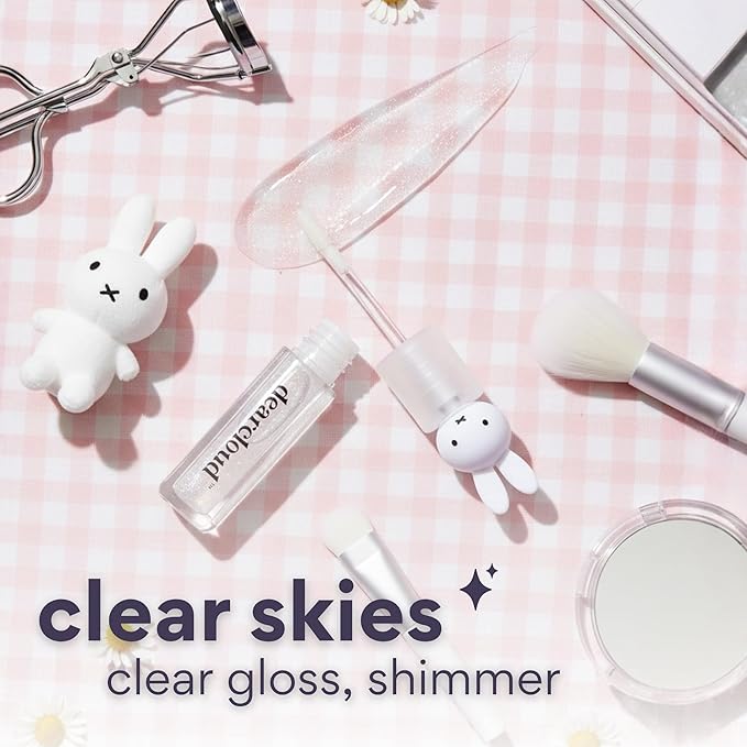 dearcloud Miffy Lip Serum Jelly - Darling Friend Tinted Gloss for Hydration & Shine (Darling Friend)