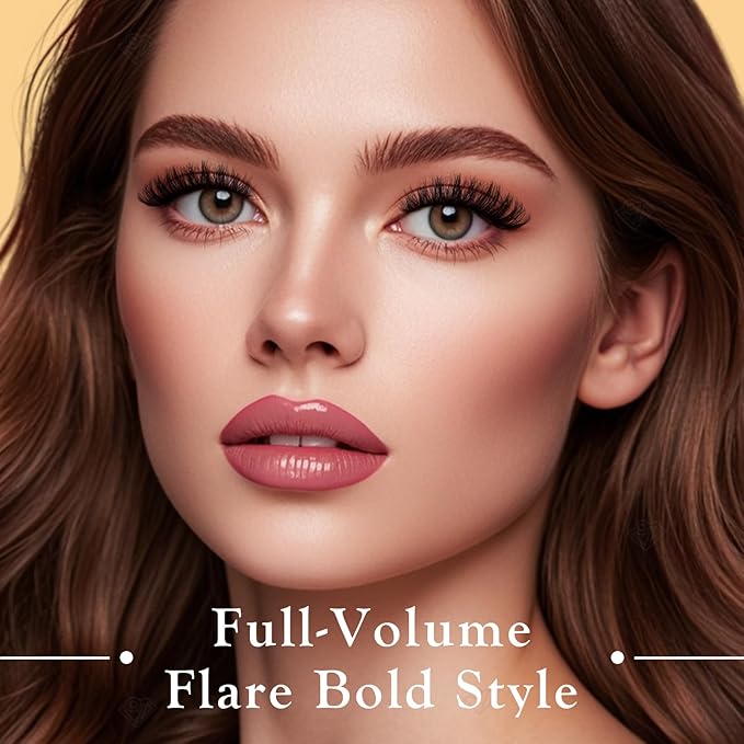 APCYUST Lashes Volume Mink Eyelashes 14 Pairs Cateye Lash Strips Wispy Cat Eye Lashes Natural Look Short Thick Fluffy False Strip Eyelash Full Small Fake Lashes Pack Black Pestañas Postizas for Women