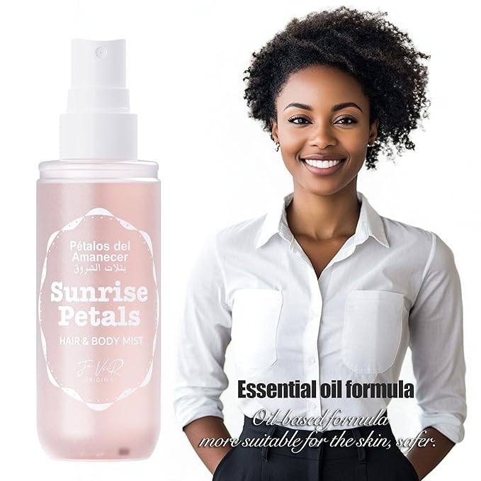 JA VEIR Body & Hair Fragrance Mist Original Perfumed Vanilla Spray for Women (Sunrise Petals)